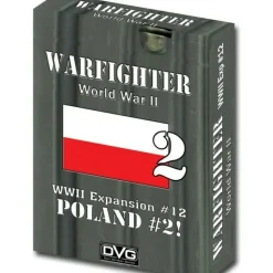 Board Game<Warfighter WWII Expansion 12: Poland #2 DV1 036L - Miniature Marvels: Airplane Models & Painted Dice