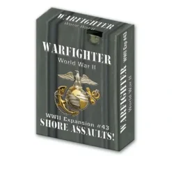 Board Game<Warfighter WWII Expansion 43: Shore Assaults DV1 036AZ - Miniature Marvels: Airplane Models & Painted Dice