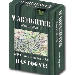 Board Game<Warfighter WWII Expansion 50: Bastogne DV1 036BG - Miniature Marvels: Airplane Models & Painted Dice