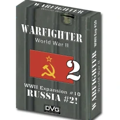 Board Game<Warfighter WWII Expansion 10: Russia #2 DV1 036J - Miniature Marvels: Airplane Models & Painted Dice