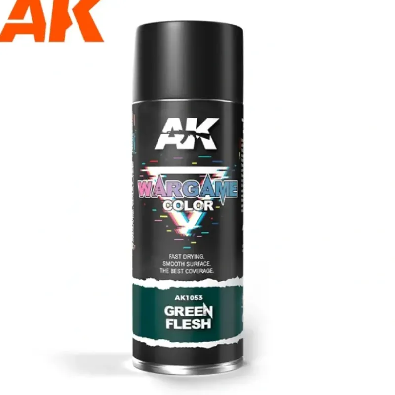 Paint<Wargame Color: Green Flesh Spray LTG AK-1053 - Miniature Marvels: Airplane Models & Painted Dice