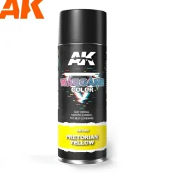 Paint<Wargame Color: Pretorian Yellow Spray LTG AK-1055 - Miniature Marvels: Airplane Models & Painted Dice