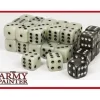Dice<Wargaming Dice: White TAP TL5022 - Miniature Marvels: Airplane Models & Painted Dice