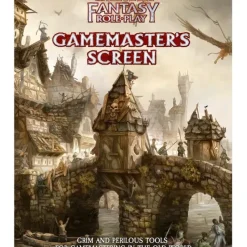 Role-playing Game<Warhammer Fantasy RPG: Gamemaster's Screen CB7 2404 - Miniature Marvels: Airplane Models & Painted Dice