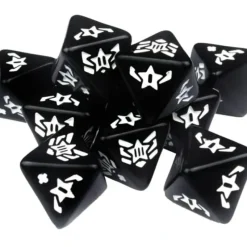 Dice<Warpath: Command Dice Set MGE MGWPM106 - Miniature Marvels: Airplane Models & Painted Dice
