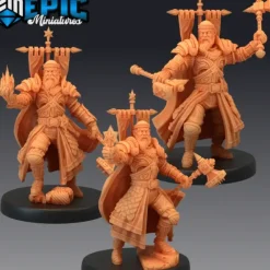 Miniature<Warpriests - Miniature Marvels: Airplane Models & Painted Dice