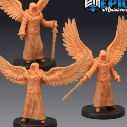 Miniature<Warrior Angels - Miniature Marvels: Airplane Models & Painted Dice