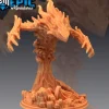 Miniature<Water Elemental Prime - Miniature Marvels: Airplane Models & Painted Dice