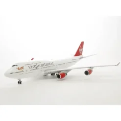 Airplane Model<WB Models WB744OT 1:200 Virgin Atlantic Airways Boeing 747-200 G-VHOT - Miniature Marvels: Airplane Models & Painted Dice