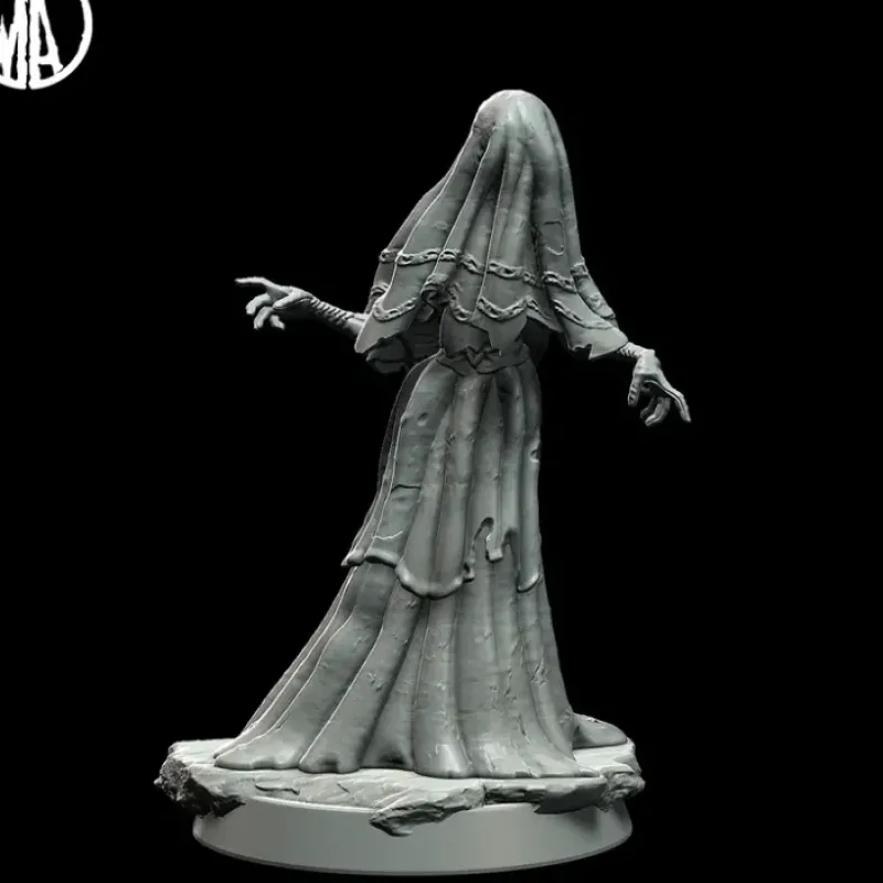 Miniature<Weeping Widow Casting - Miniature Marvels: Airplane Models & Painted Dice