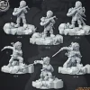 Miniature<Welbyn "The Bard" - Miniature Marvels: Airplane Models & Painted Dice