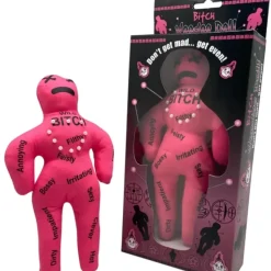 Egpull<WILD SEXY BITCH Voodoo Doll with Pins ~ Funny Adult Toy Gag Joke Office Gift - Miniature Marvels: Airplane Models & Painted Dice