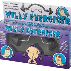 Egpull<WILLY PECKER EXERCISER Dumbbell - Over Hill Adult Gag Joke Novelty Gift - Miniature Marvels: Airplane Models & Painted Dice