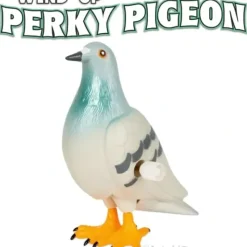 Egpull<Wind-Up Perky Walking Pigeon - Classic Toy Bird Figure Novelty - Archie McPhee - Miniature Marvels: Airplane Models & Painted Dice