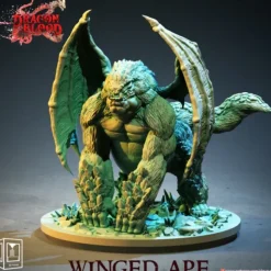 Miniature<Winged Ape - Miniature Marvels: Airplane Models & Painted Dice