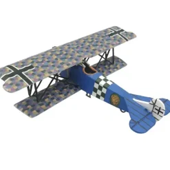 Airplane Model<Wings of the Great War WW11402 1/72 Fokker D.VII - Miniature Marvels: Airplane Models & Painted Dice