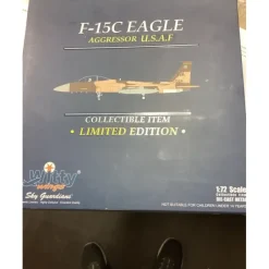 Airplane Model<Witty Wings WTW-72-005-017 1:72 USAF F-15C 80-024 Nellis AFB - Miniature Marvels: Airplane Models & Painted Dice