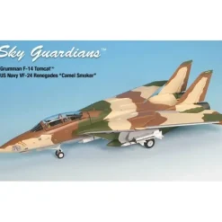 Airplane Model<Witty Wings WTW-72-009-008 1:72 USN F-14A VF-24 Renegades "Camel Smoker" - Miniature Marvels: Airplane Models & Painted Dice