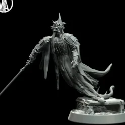 Miniature<Wraith Soul Charging - Miniature Marvels: Airplane Models & Painted Dice