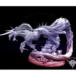 Miniature<Wrathful Kirin - Miniature Marvels: Airplane Models & Painted Dice