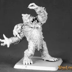 Miniature<Yeti Chieftain: Warlord RPR 14589 - Miniature Marvels: Airplane Models & Painted Dice