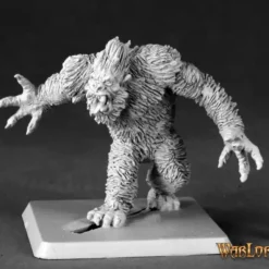 Miniature<Yeti Warrior: Warlord RPR 14582 - Miniature Marvels: Airplane Models & Painted Dice