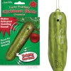 Egpull<YODELLING Lucky Christmas Pickle Ornament - Musical Sounds - Archie McPhee - Miniature Marvels: Airplane Models & Painted Dice