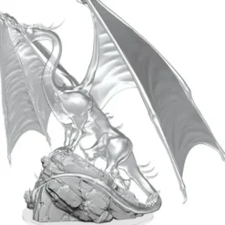 Miniature<Young Emerald Dragon: D&D Nolzur's Marvelous Miniatures WZK 90491 - Miniature Marvels: Airplane Models & Painted Dice