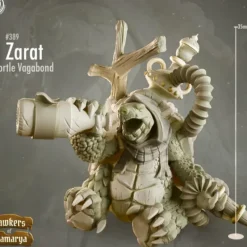 Miniature<Zarat Tortal Vegabond - Miniature Marvels: Airplane Models & Painted Dice