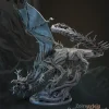 Miniature<Zoirsayleig, Bringer of Death - Miniature Marvels: Airplane Models & Painted Dice