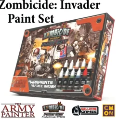 Paint<Zombicide: Invader Paint Set: Zombicide Warpaints TAP WP8034 - Miniature Marvels: Airplane Models & Painted Dice