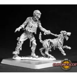 Miniature<Zombie Dog Handler: Chronoscope RPR 50069 - Miniature Marvels: Airplane Models & Painted Dice