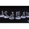 Miniature<Zombie Horde Bundle - Miniature Marvels: Airplane Models & Painted Dice