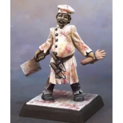 Miniature<Zombie Hotel: Chef Hector RPR 04041 - Miniature Marvels: Airplane Models & Painted Dice