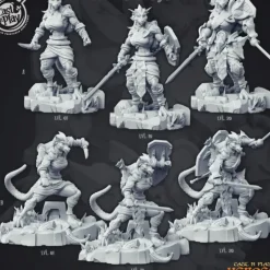 Miniature<Zorseth "The Fighter" - Miniature Marvels: Airplane Models & Painted Dice